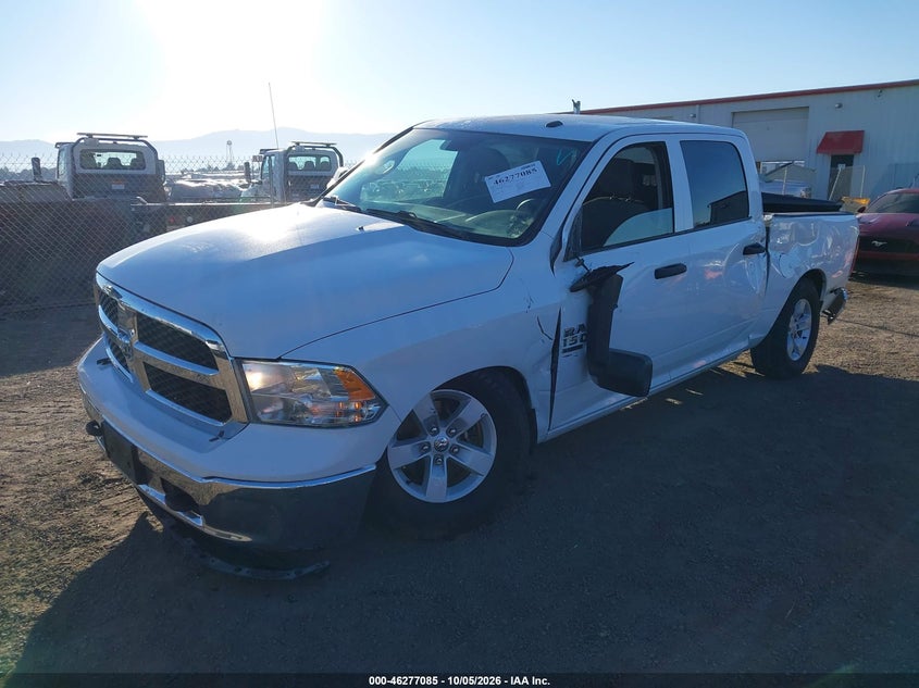 Vin: 3c6rr7kg5ng310574, lot: 46777202, ram 1500 classic tradesman  4x4 5'7 box 20222