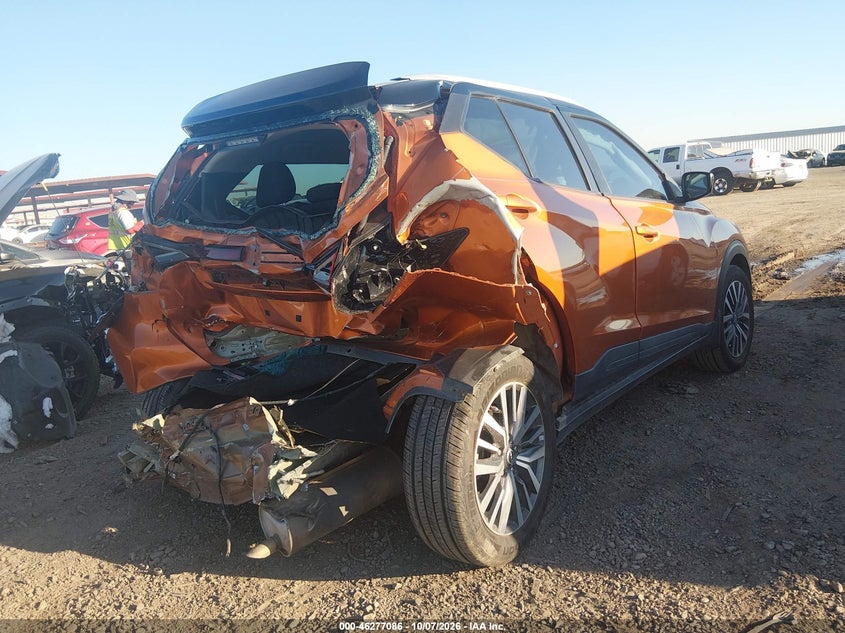 Vin: 3n1cp5cv3nl482666, lot: 46777203, nissan kicks sv xtronic cvt 20224