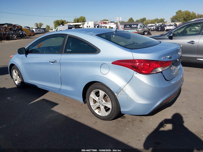 Vin: kmhdh6aexdu007619, lot: 46777215, hyundai elantra gs 20133