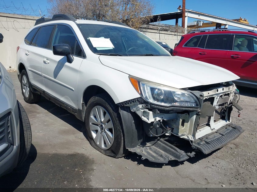 Vin: 4s4bsaac5h3400711, lot: 46777251, subaru outback 2.5i 20171