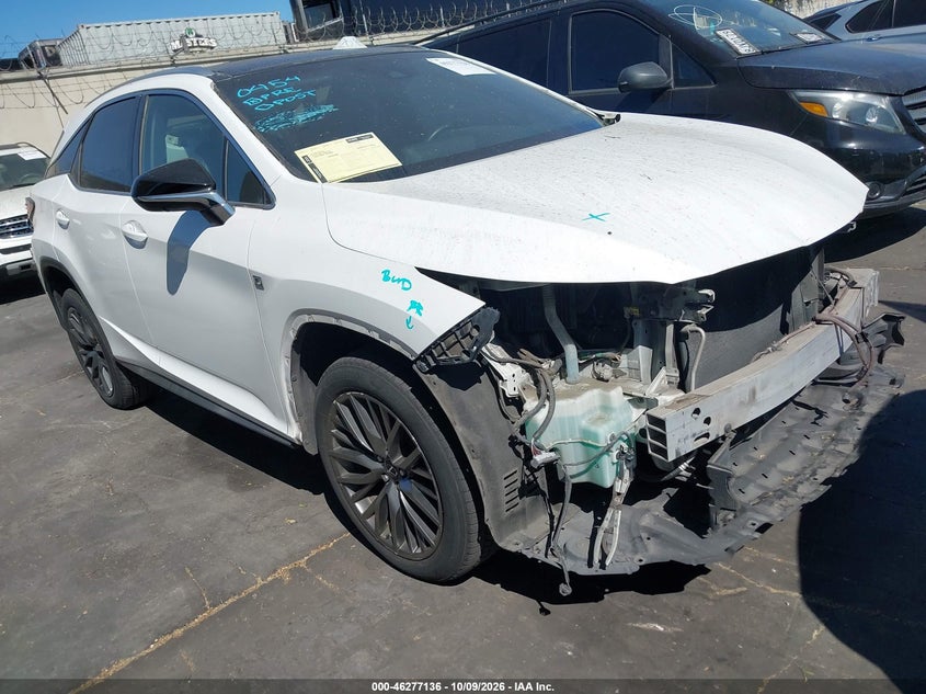 Vin: 2t2bzmca7gc022955, lot: 46777253, lexus rx 350 f sport 20161