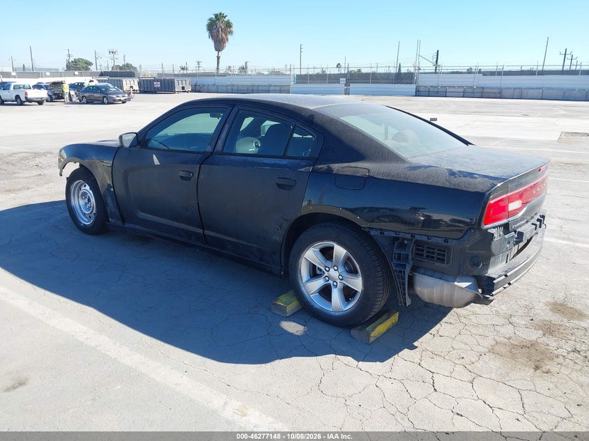 Vin: 2c3cdxbg2eh206089, lot: 46777265, dodge charger se 20143