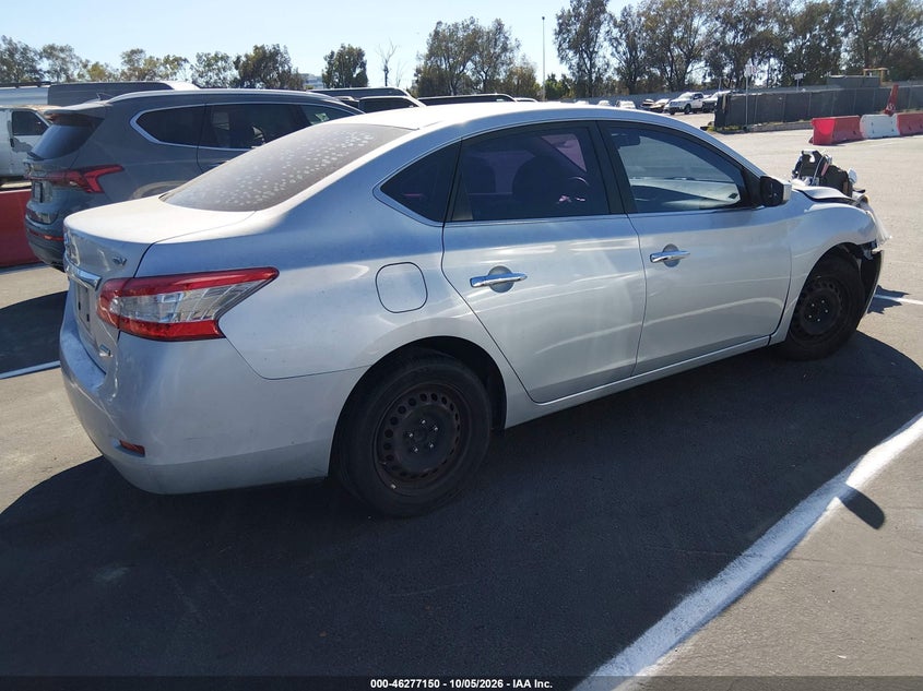 Vin: 1n4ab7ap7dn907197, lot: 46777267, nissan sentra sv 20134