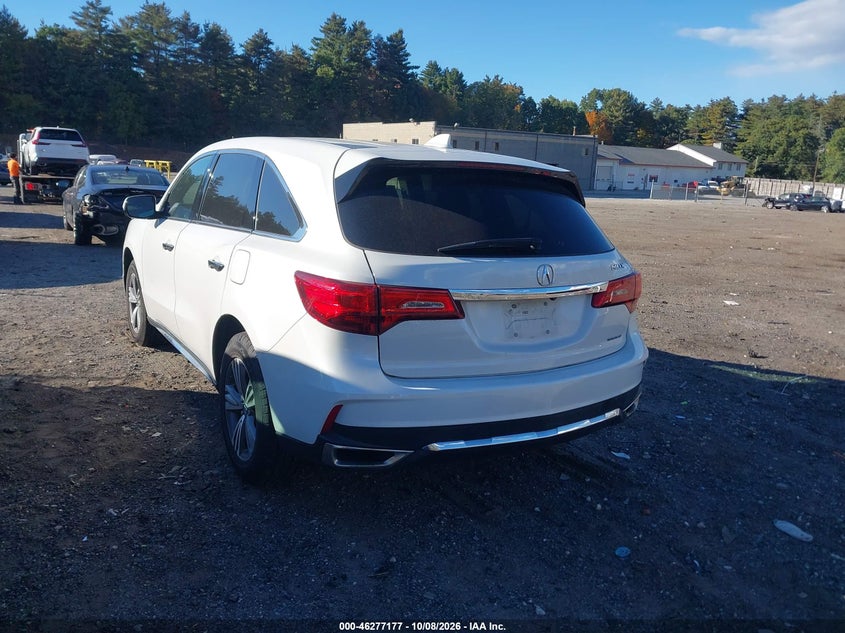 Vin: 5j8yd4h39ll041261, lot: 46777294, acura mdx standard 20203