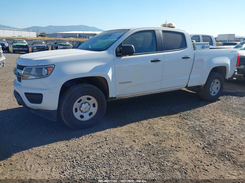 2016 Chevrolet Colorado Wt, Normal Wear & Tear, IAAI, VIN 1GCGTBE35G1269846 — photo 2
