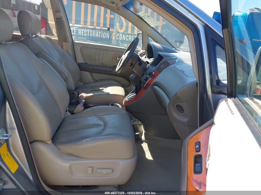 LEXUS RX 300 2003 VIN JTJGF10U030150861