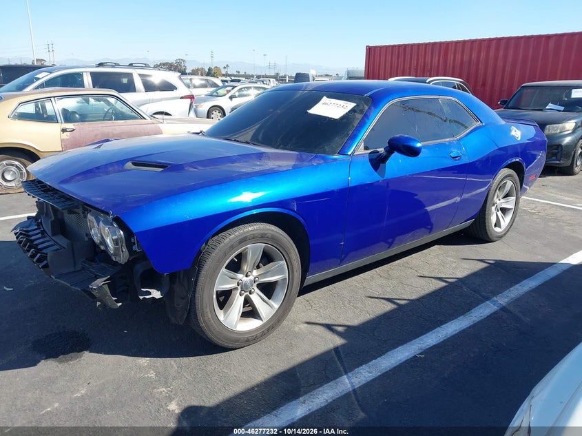 Vin: 2c3cdzag7lh184925, lot: 46777349, dodge challenger sxt 20202