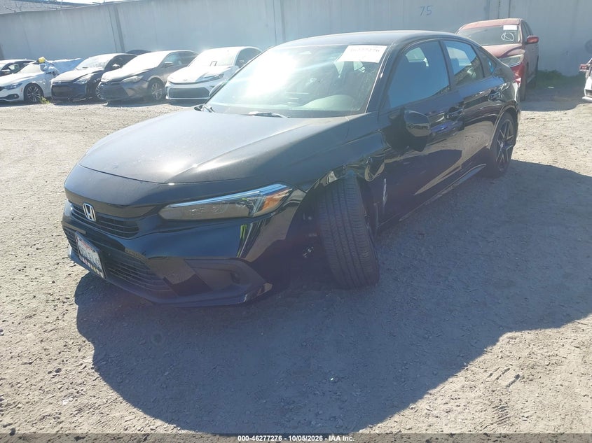 2023 Honda Civic Sport, Left Front, IAAI, VIN 2HGFE2F53PH545952 — photo 2