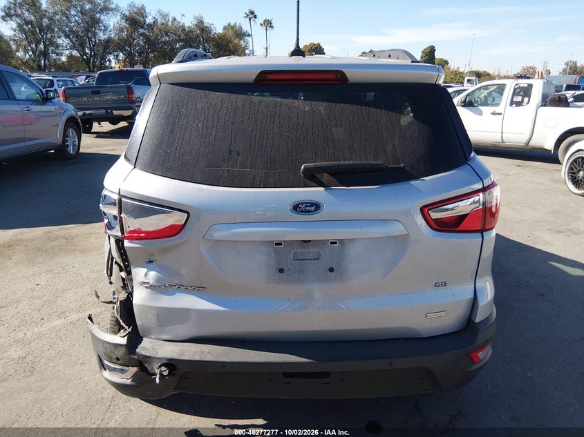 FORD ECOSPORT 2019 VIN MAJ3S2GE3KC291072