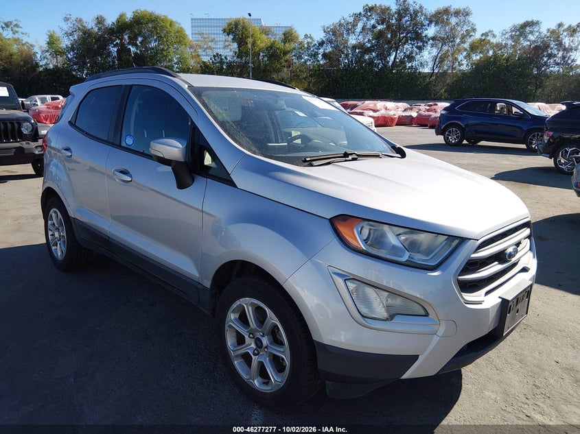 Vin: maj3s2ge3kc291072, lot: 46777394, ford ecosport se 20191