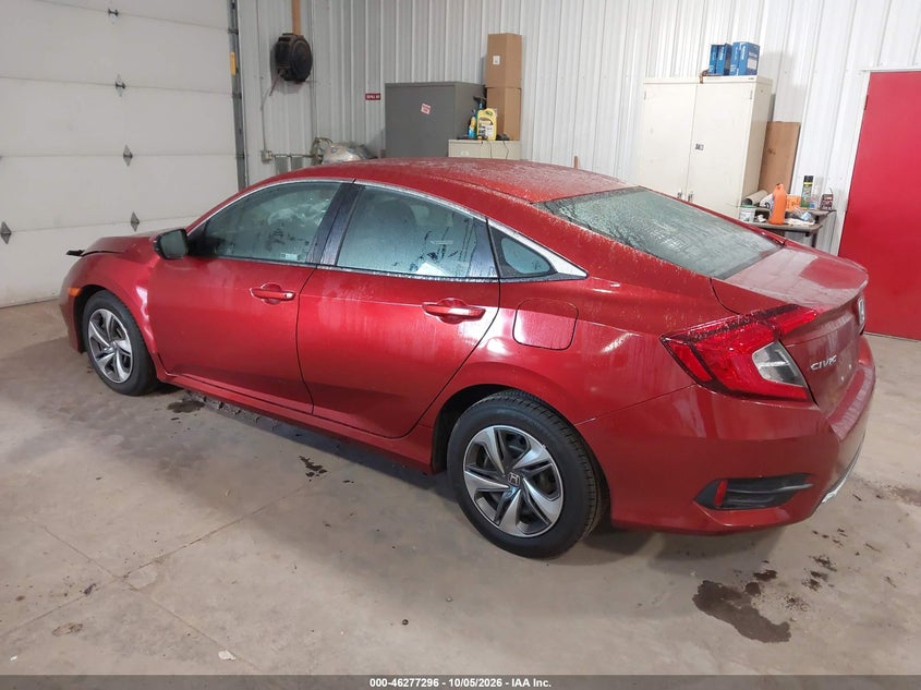 Vin: 2hgfc2f60mh508934, lot: 46777413, honda civic lx 20213