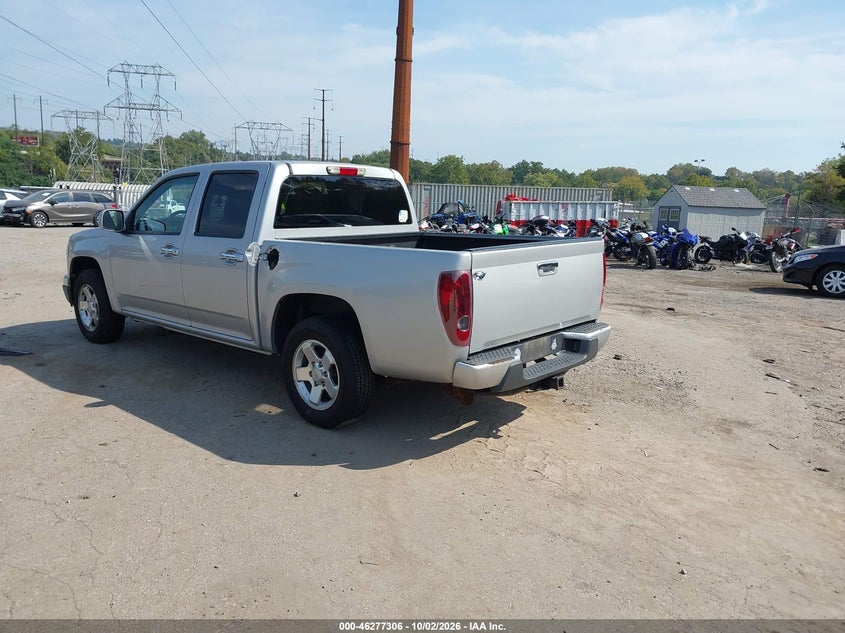 Vin: 1gcdscde6a8106507, lot: 46777423, chevrolet colorado 1lt 20103