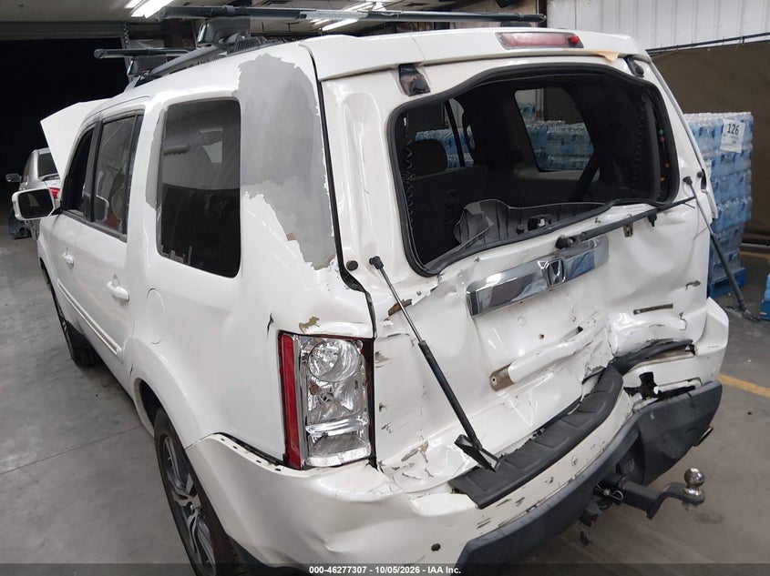 HONDA PILOT 2011 VIN 5FNYF4H96BB093154