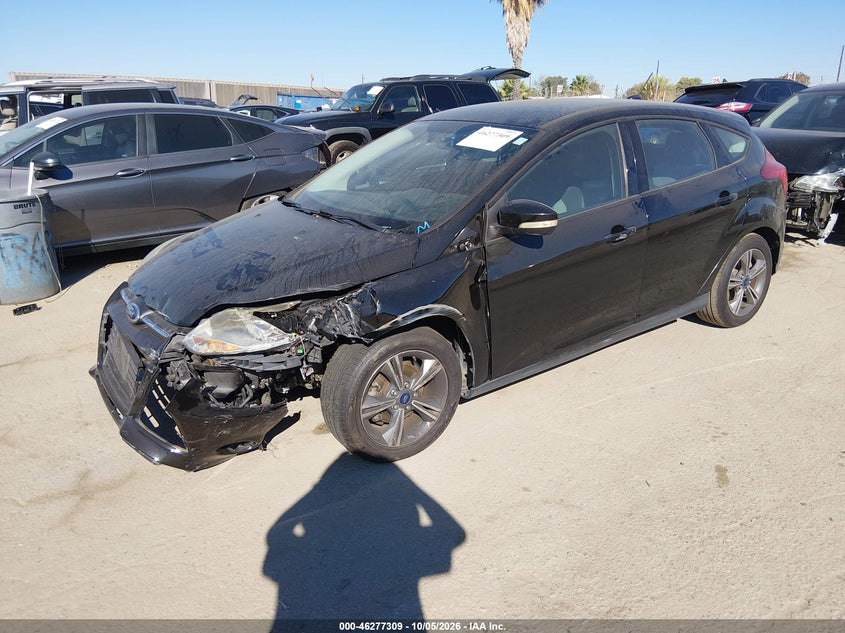 Vin: 1fadp3k29el231911, lot: 46777426, ford focus se 20142