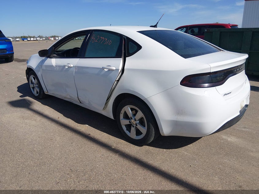 Vin: 1c3cdfba3gd604675, lot: 46777427, dodge dart sxt 20163