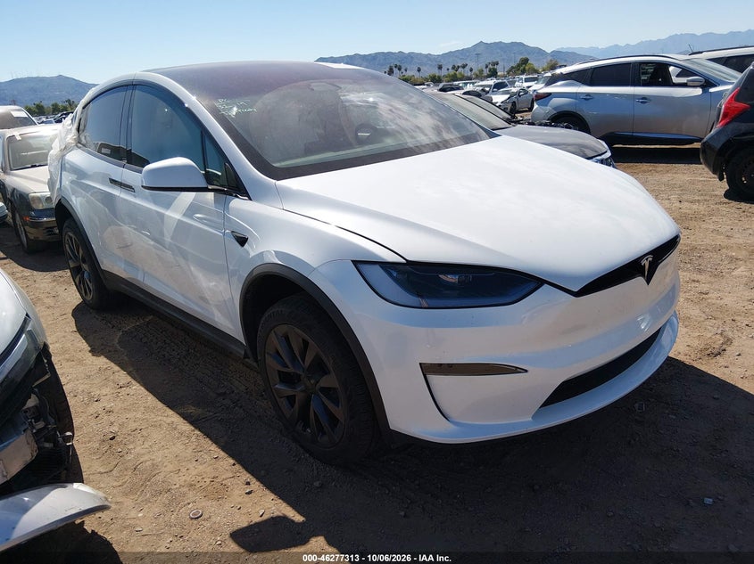Vin: 7saxcbe58sf472007, lot: 46777430, tesla model x long range 20251