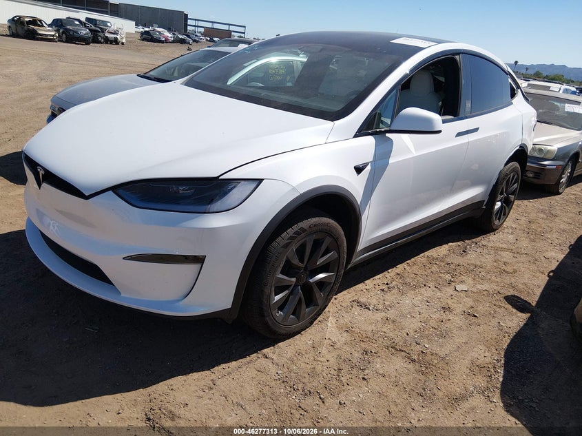 TESLA MODEL X 2025 VIN 7SAXCBE58SF472007