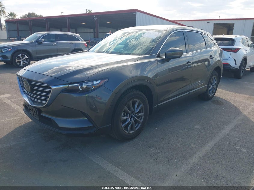2022 Mazda Cx-9 Touring, Правый зад, IAAI, VIN JM3TCBCY5N0612923 — фото 2