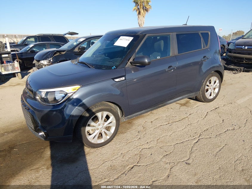 Vin: kndjp3a51g7347043, lot: 46777441, kia soul + 20162