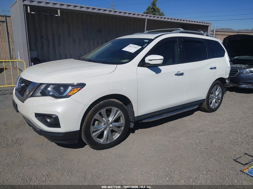 Vin: 5n1dr2mm5kc597711, lot: 46777466, nissan pathfinder sl 20192