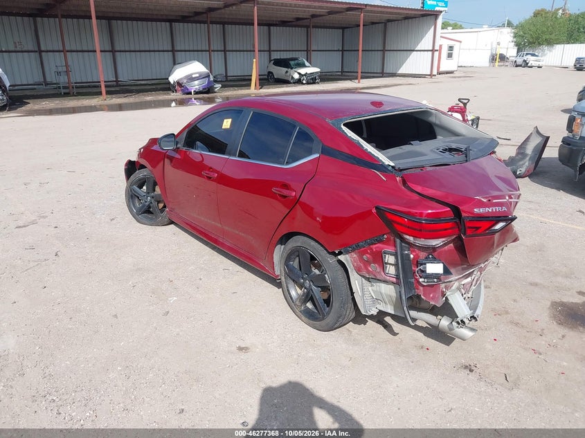 Vin: 3n1ab8dv6ry384830, lot: 46777485, nissan sentra sr xtronic cvt 20243