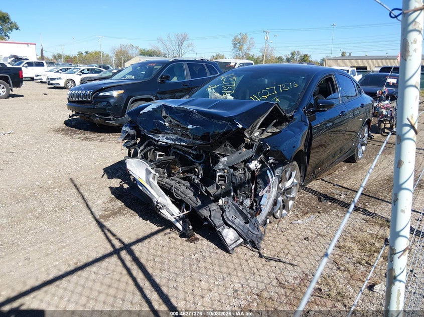 Vin: 1c3cccbg7gn100307, lot: 46777493, chrysler 200 s 20162