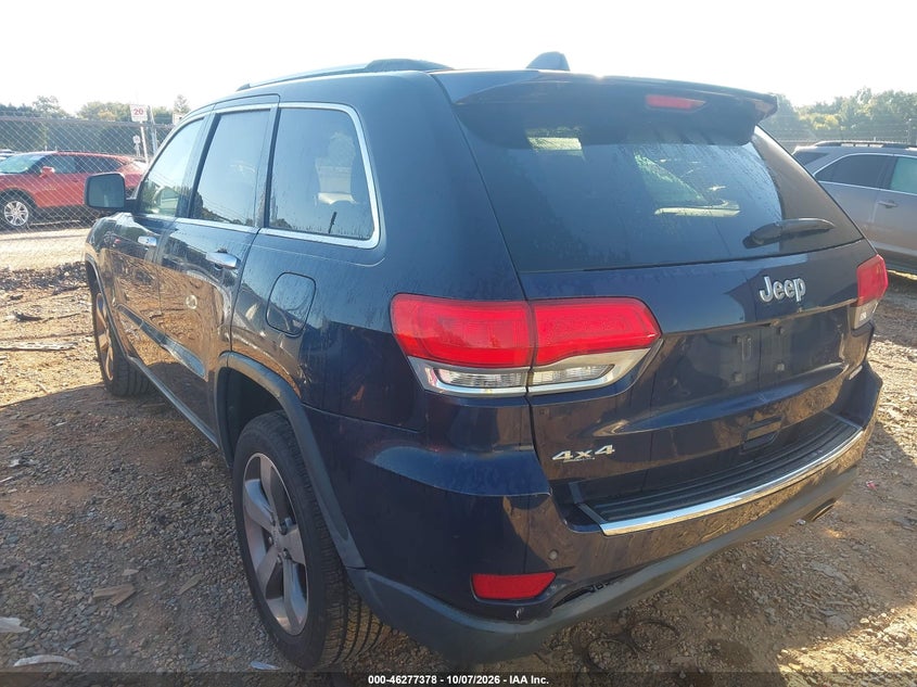 Vin: 1c4rjfbg6fc631666, lot: 46777495, jeep grand cherokee limited 20153
