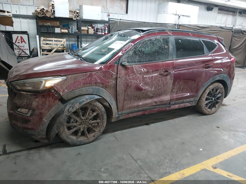 2019 Hyundai Tucson Night, All Over, IAAI, VIN KM8J3CAL2KU945500 — photo 2