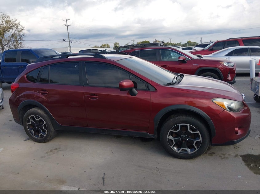 SUBARU XV CROSSTREK 2014 VIN JF2GPAGC5E8254071