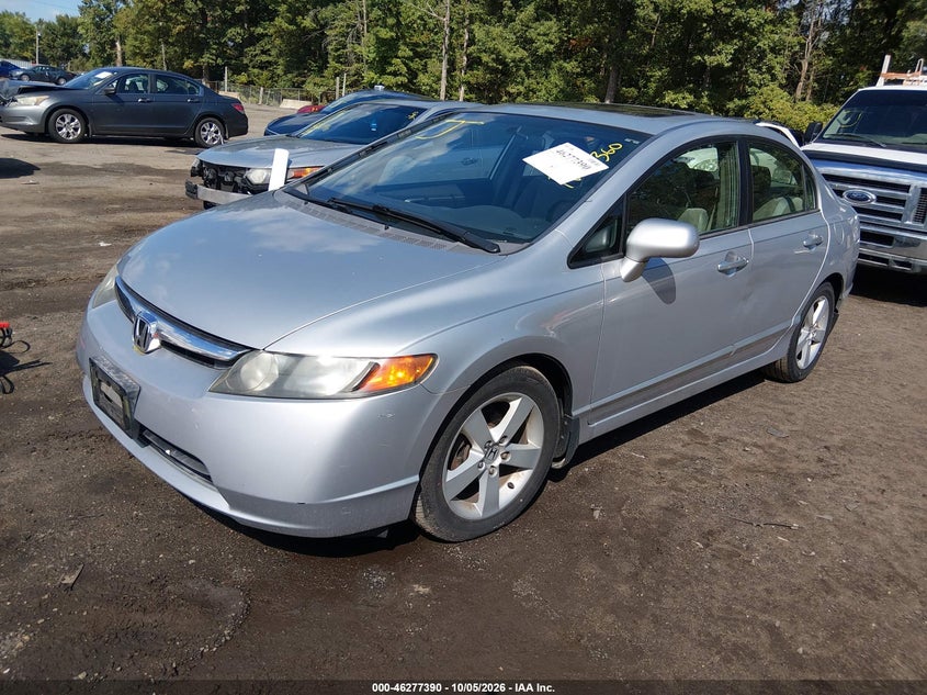 2006 Honda Civic Ex, Normal Wear & Tear, IAAI, VIN 1HGFA16826L146774 — photo 2