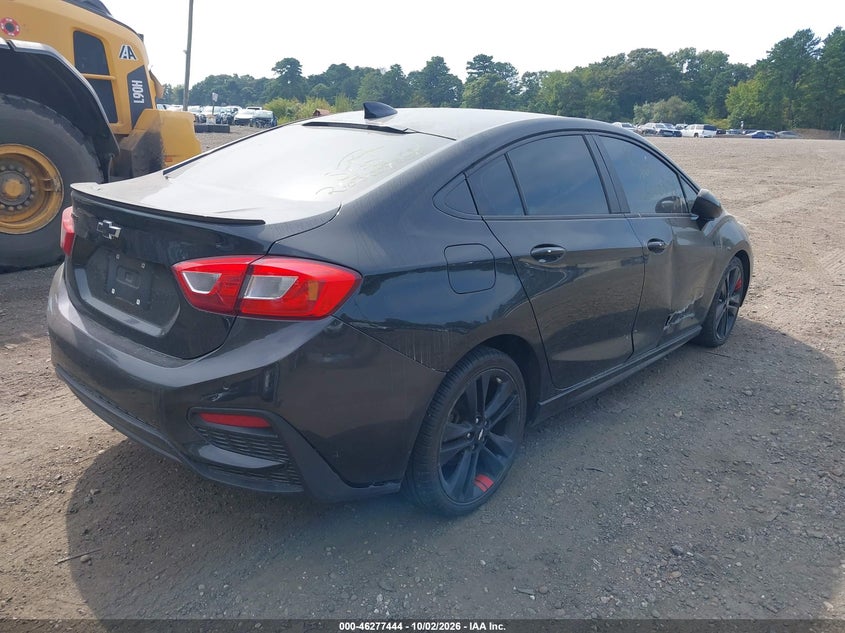 Vin: 1g1be5sm1j7142043, lot: 46777561, chevrolet cruze lt auto 20184