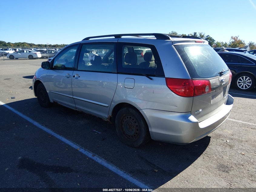 TOYOTA SIENNA 2007 VIN 5TDZK23C87S062224