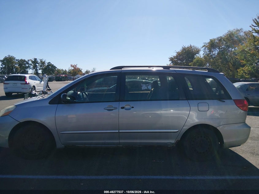 TOYOTA SIENNA 2007 VIN 5TDZK23C87S062224