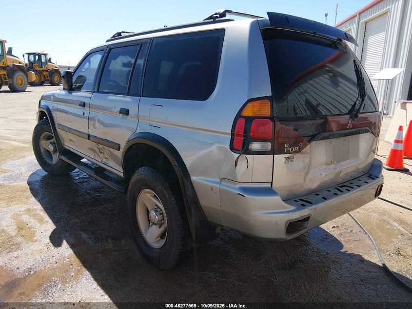 MITSUBISHI MONTERO SPORT 2000 VIN JA4LS31H1YP815611