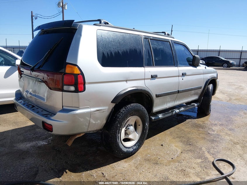 MITSUBISHI MONTERO SPORT 2000 VIN JA4LS31H1YP815611