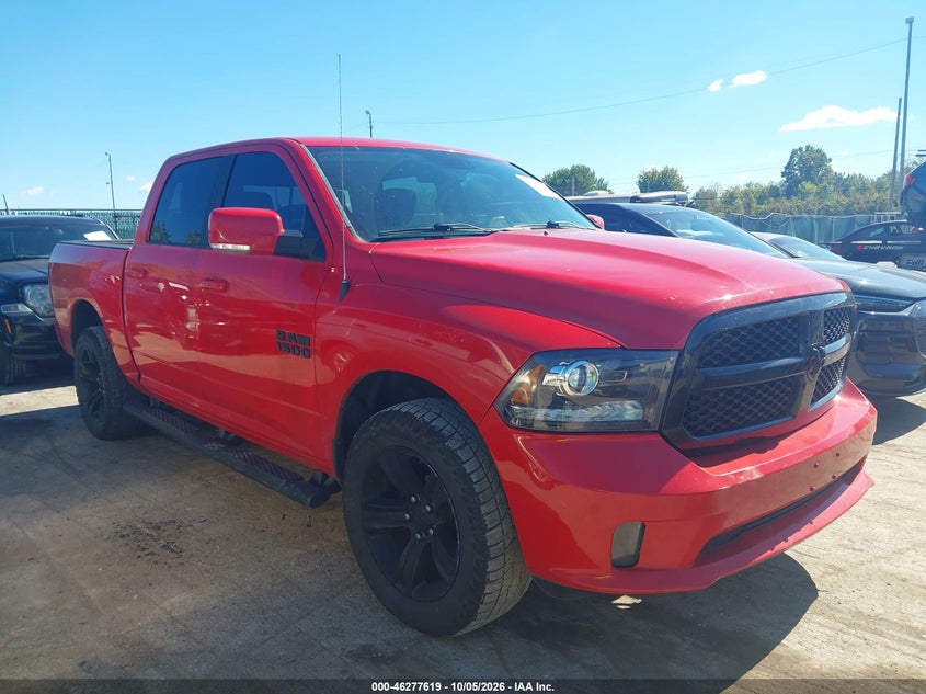 Vin: 1c6rr7mg7hs795455, lot: 46777765, ram 1500 night  4x4 5'7 box 2017 img_1