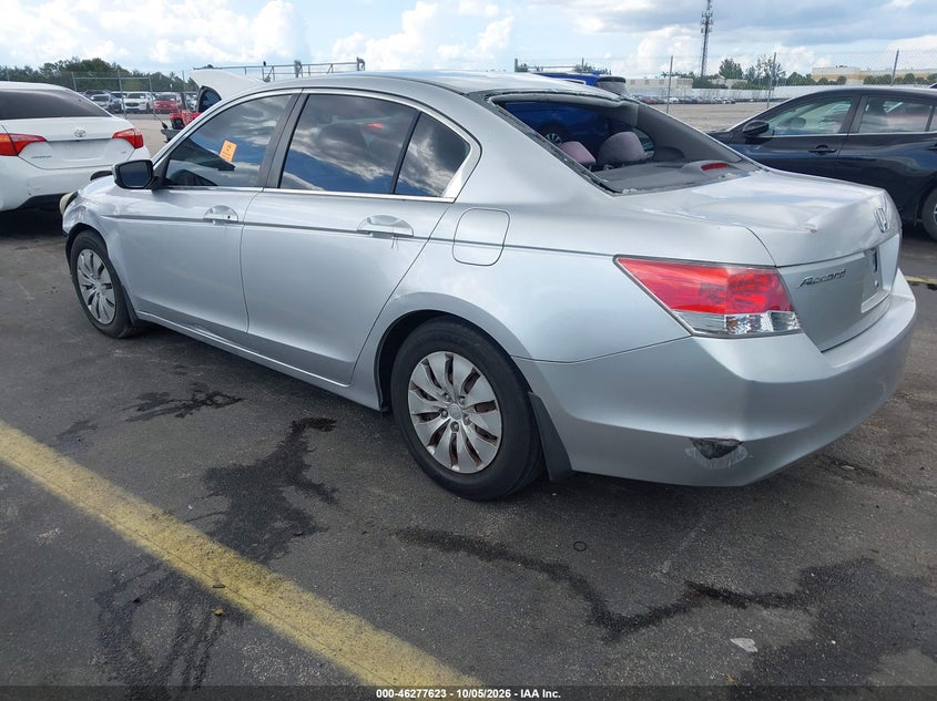 Vin: 1hgcp2f31aa076569, lot: 46777769, honda accord 2.4 lx 20103