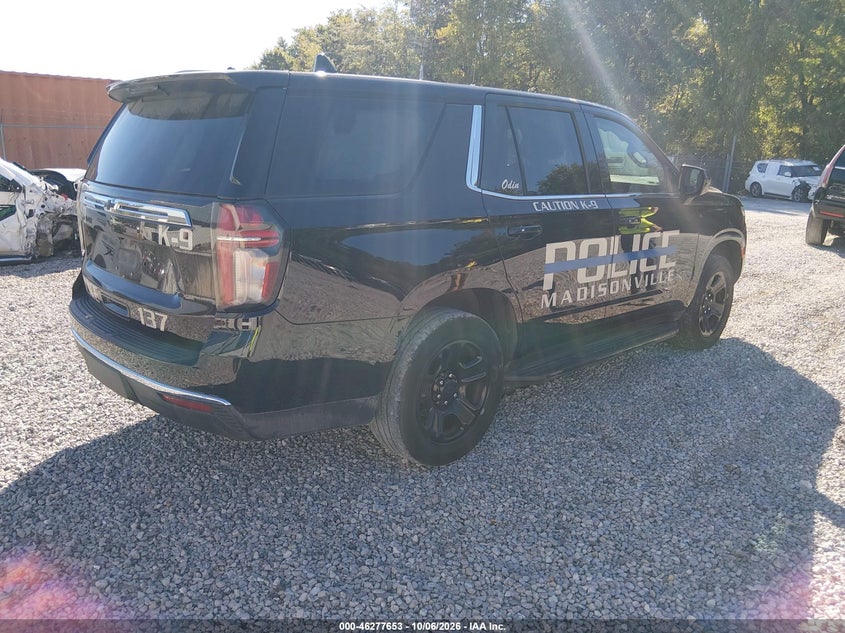 Vin: 1gnskled4mr444152, lot: 46777799, chevrolet tahoe 4wd commercial fleet 20214
