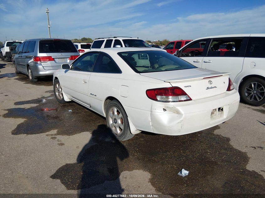 TOYOTA CAMRY SOLARA 2001 VIN 2T1CF22P51C514693