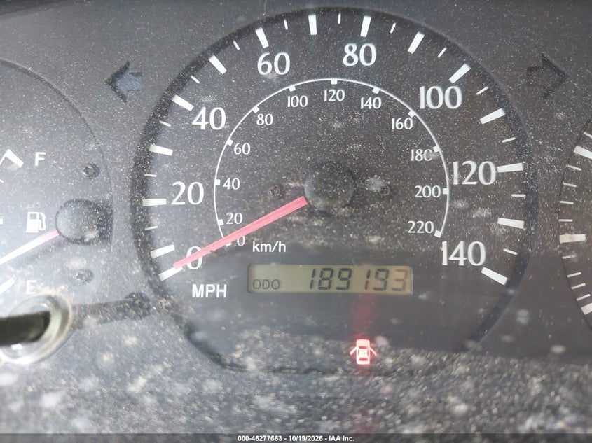 TOYOTA CAMRY SOLARA 2001 VIN 2T1CF22P51C514693