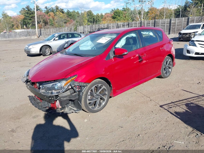 Vin: jtnkarje9gj521397, lot: 46777827, scion im 20162