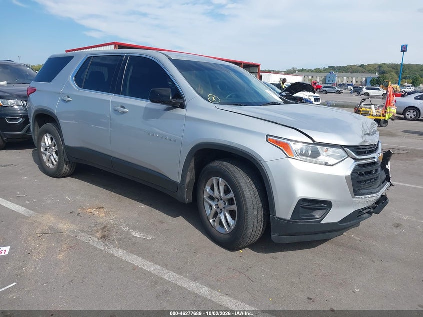 Vin: 1gnerfkw0lj192185, lot: 46777835, chevrolet traverse fwd ls 2020 img_1
