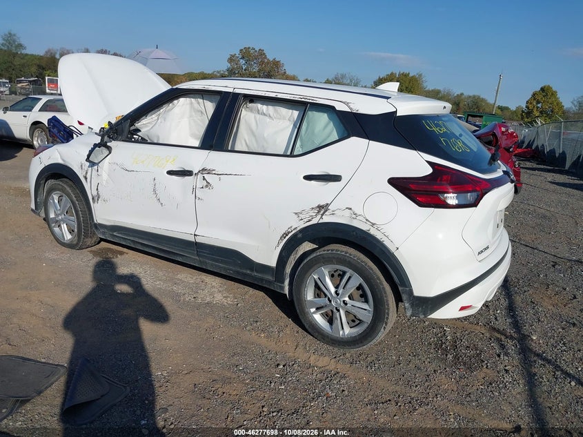 Vin: 3n1cp5bv4nl517765, lot: 46777843, nissan kicks s xtronic cvt 20223