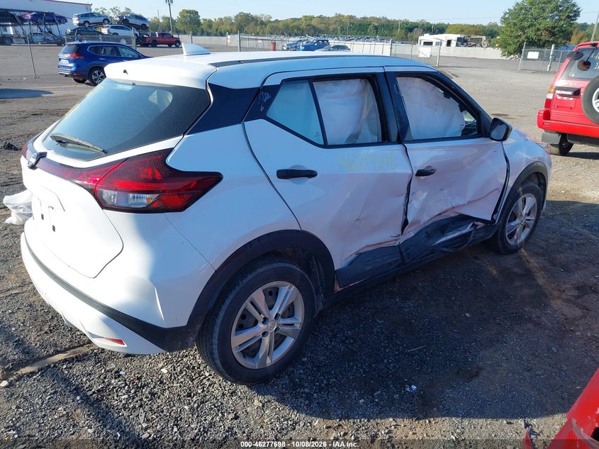 Vin: 3n1cp5bv4nl517765, lot: 46777843, nissan kicks s xtronic cvt 20224