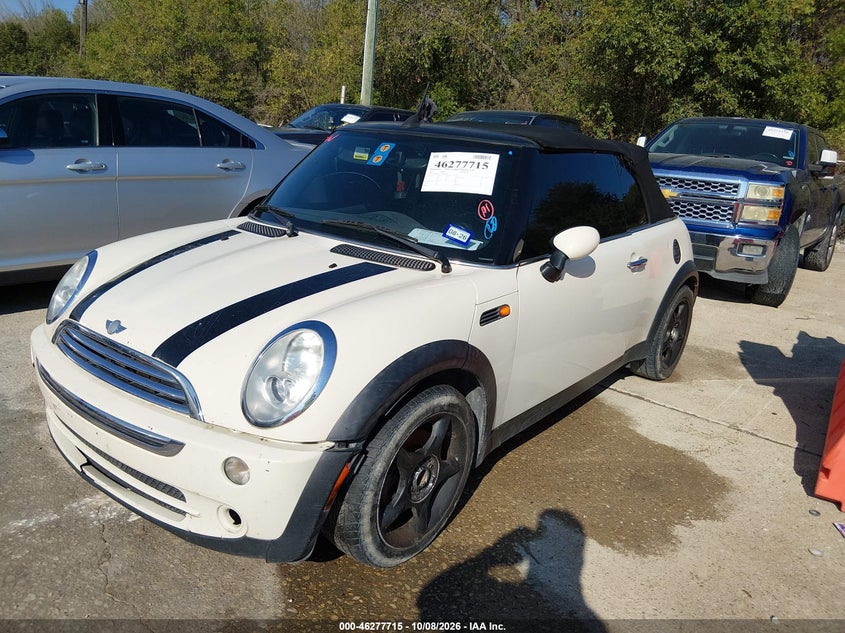 MINI COOPER 2007 VIN WMWRF33527TF66376