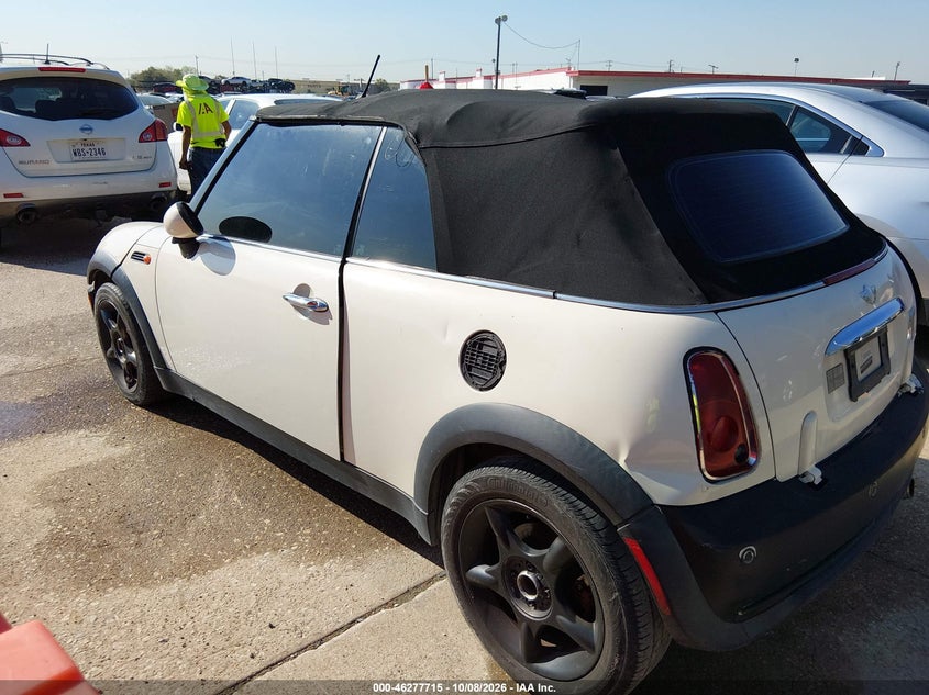 MINI COOPER 2007 VIN WMWRF33527TF66376