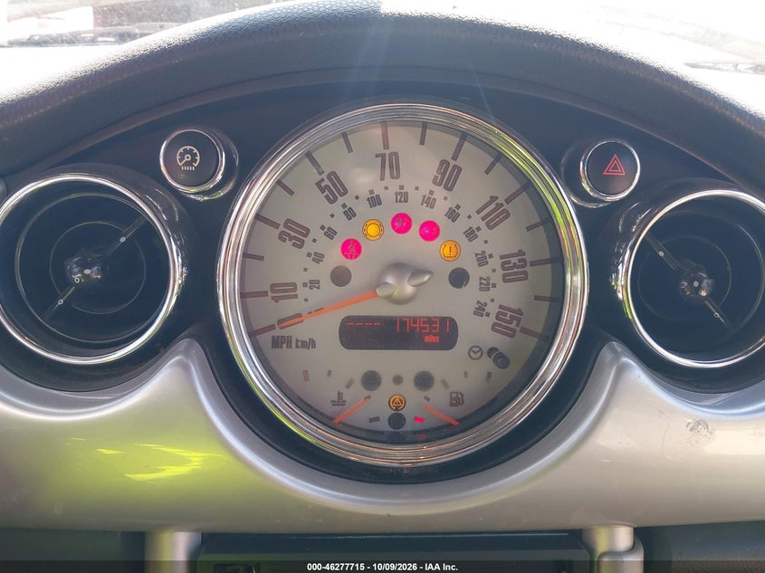 MINI COOPER 2007 VIN WMWRF33527TF66376