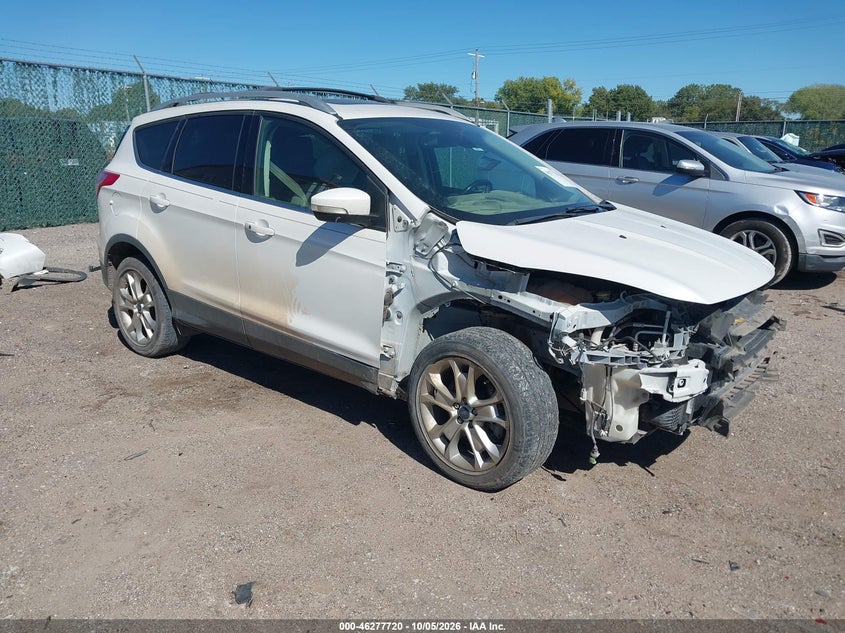 Vin: 1fmcu0j98gua29811, lot: 46777866, ford escape titanium 20161