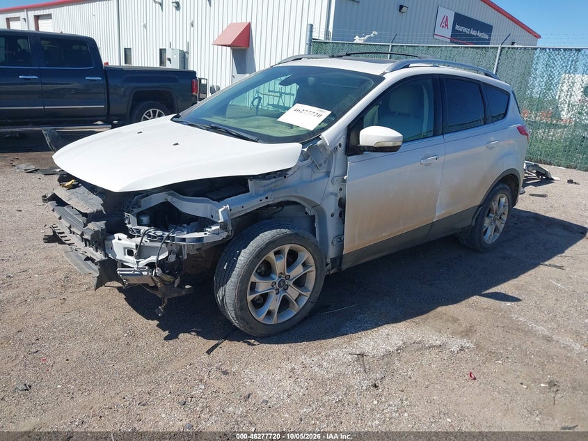 Vin: 1fmcu0j98gua29811, lot: 46777866, ford escape titanium 20162