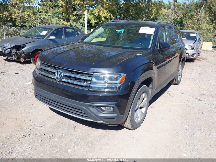 2018 Volkswagen Atlas 3.6L V6 Se, Left Rear, IAAI, VIN 1V2KR2CAXJC533518 — photo 2